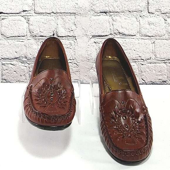 PIERRE DUMAS - Loafer, brown, size 7 - Picture 4 of 9